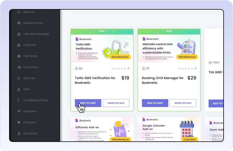 Booknetic Addon installation step explanation
