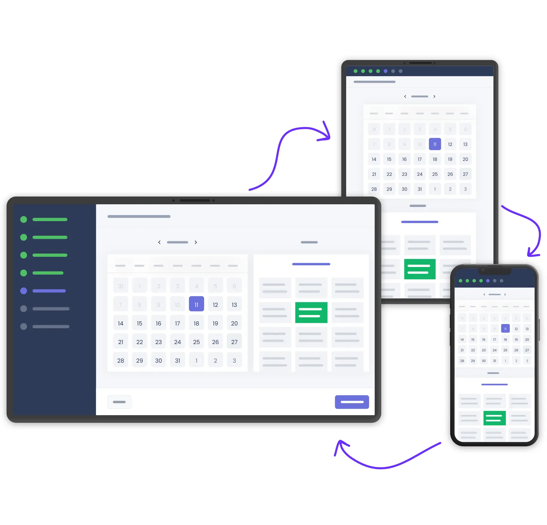 Responsive design - WordPress Appointment Booking Plugin