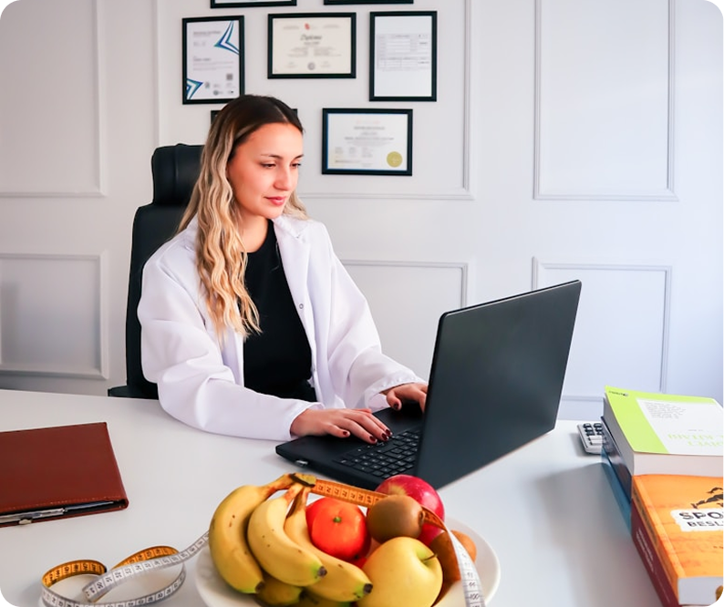 Reservas de coaching nutricional con Booknetic