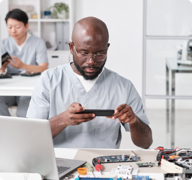 Repair center hero image