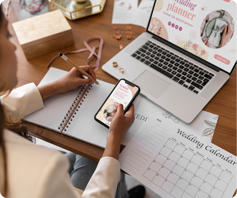 Paquetes de planificación de bodas con Booknetic