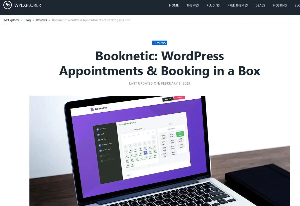 Booknetic: WordPress Appointments & Booking in a Box