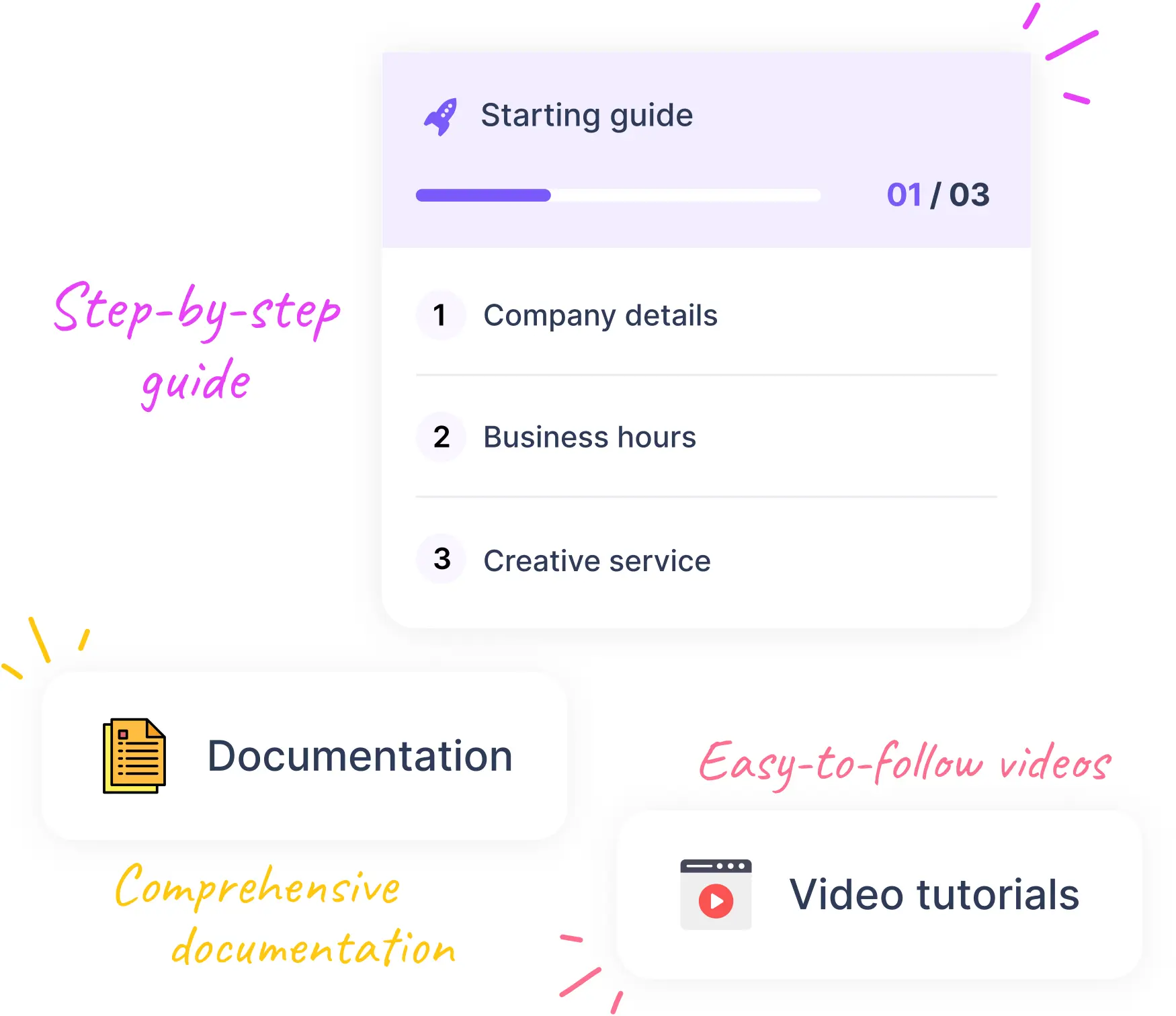 Setup for your SaaS booking needs