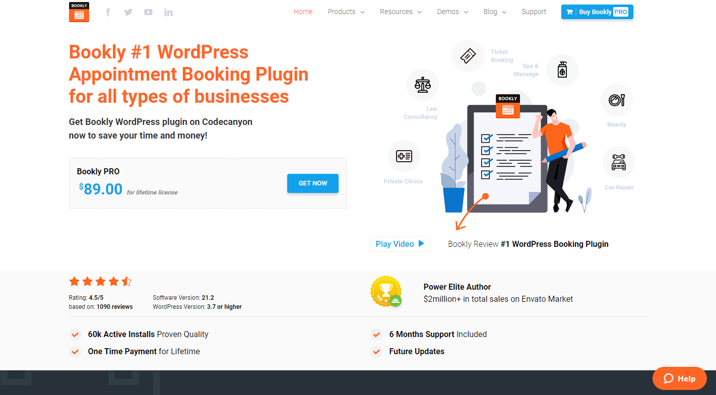 Bookly Pro