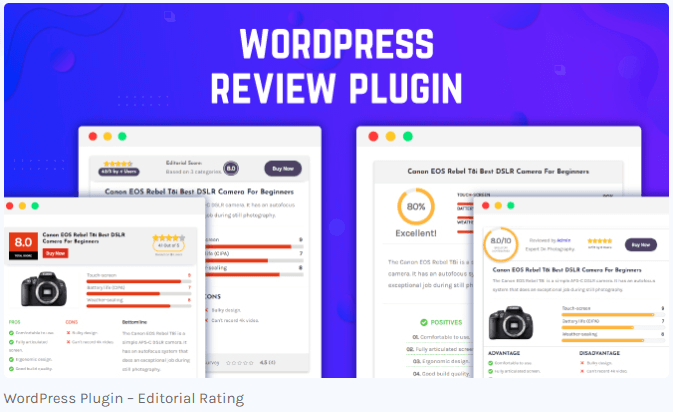 editorial wordpress review system