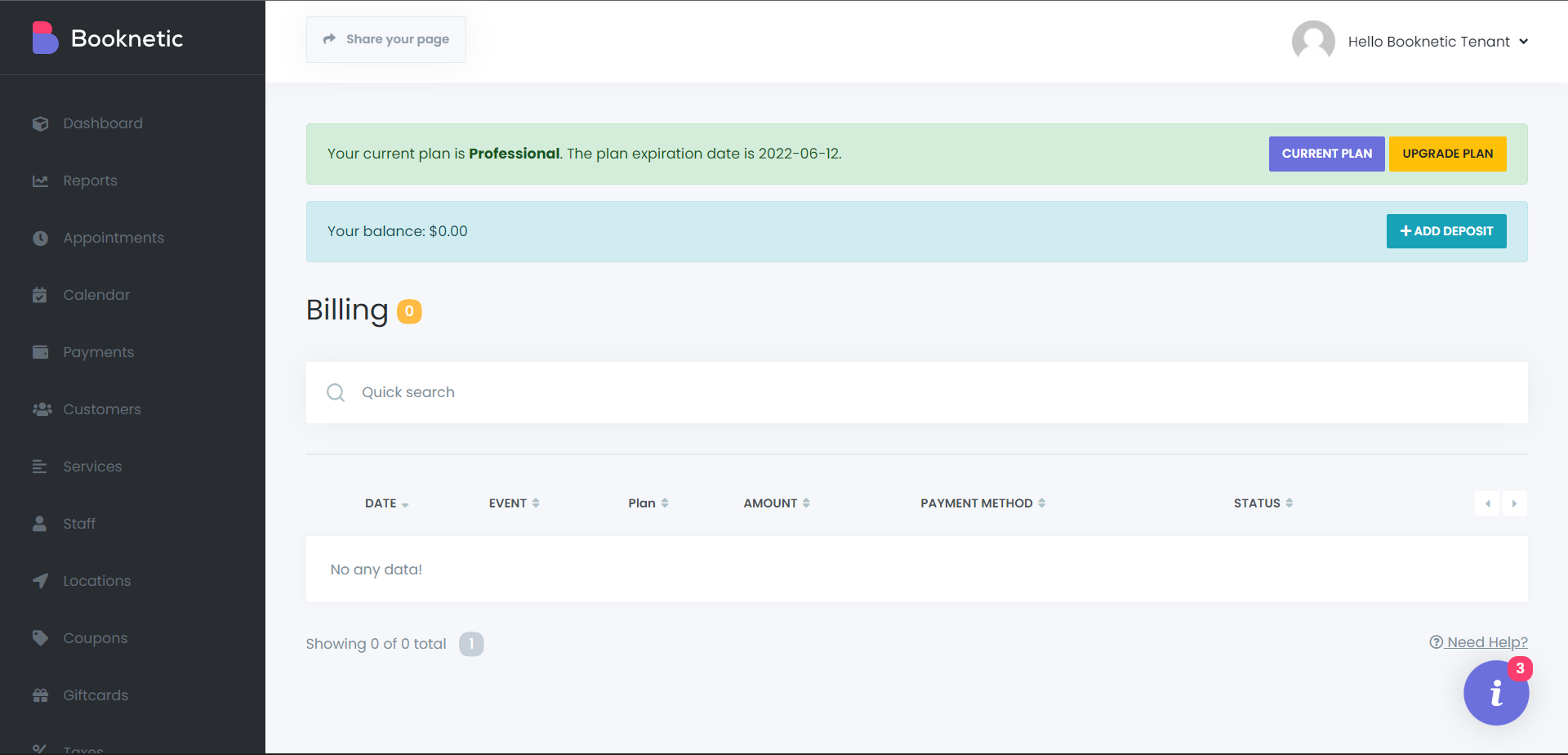 saas booknetic install