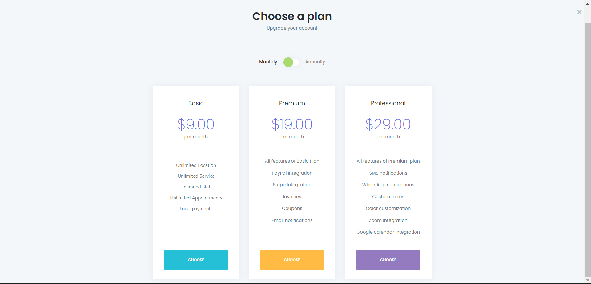 saas booknetic install