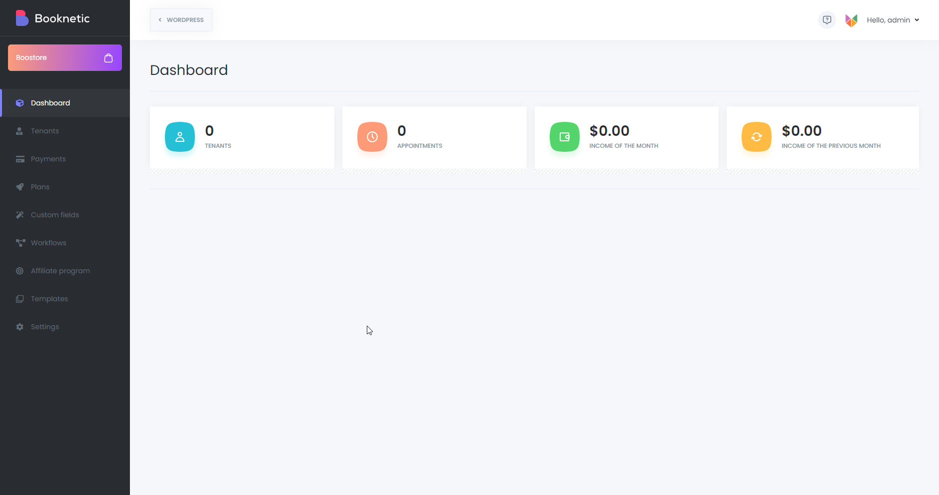 saas booknetic install