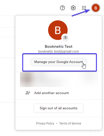 google appointment signup