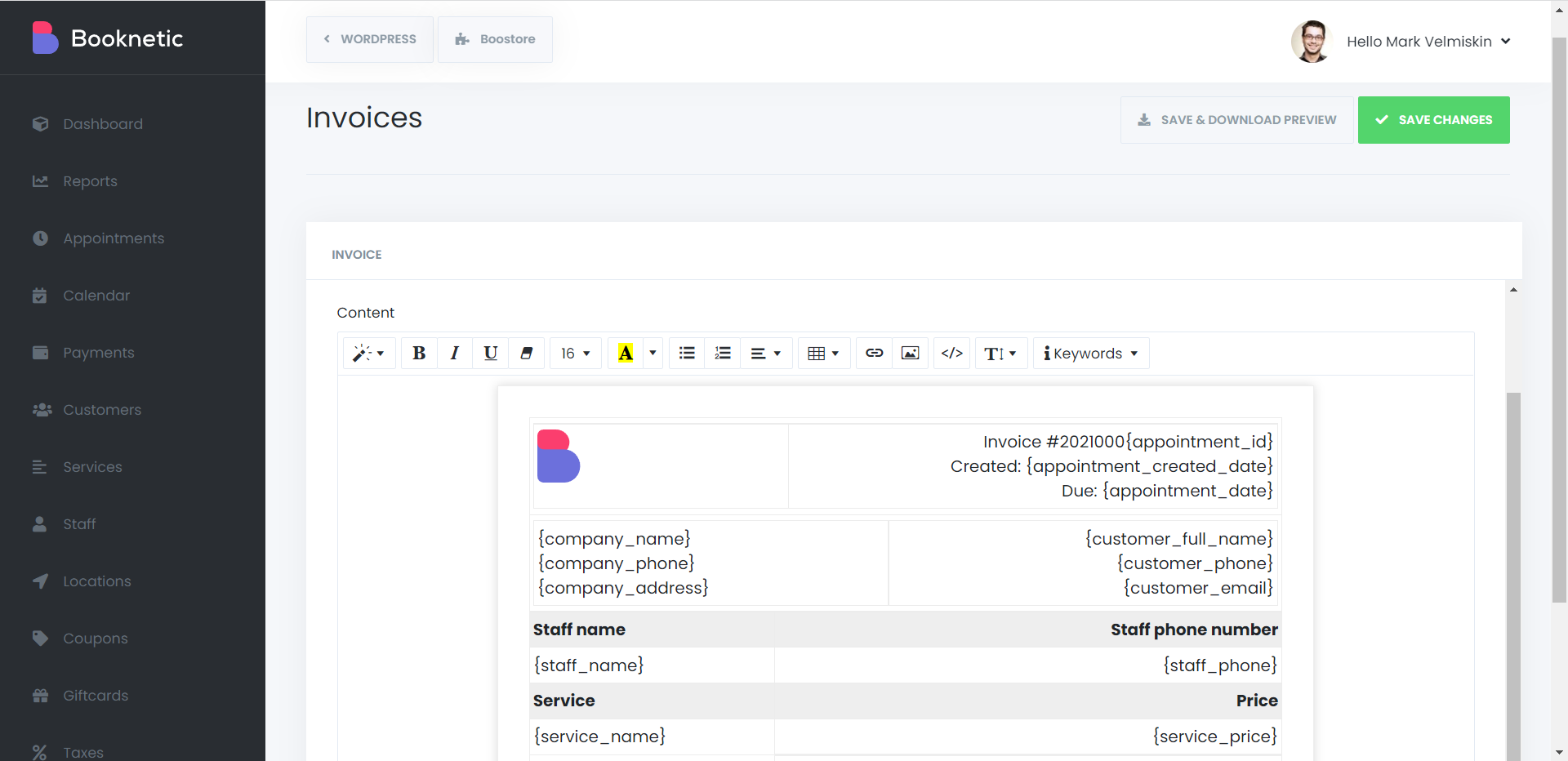 Wordpress Appointment Booking Plugin with Zoom Meetings Integration