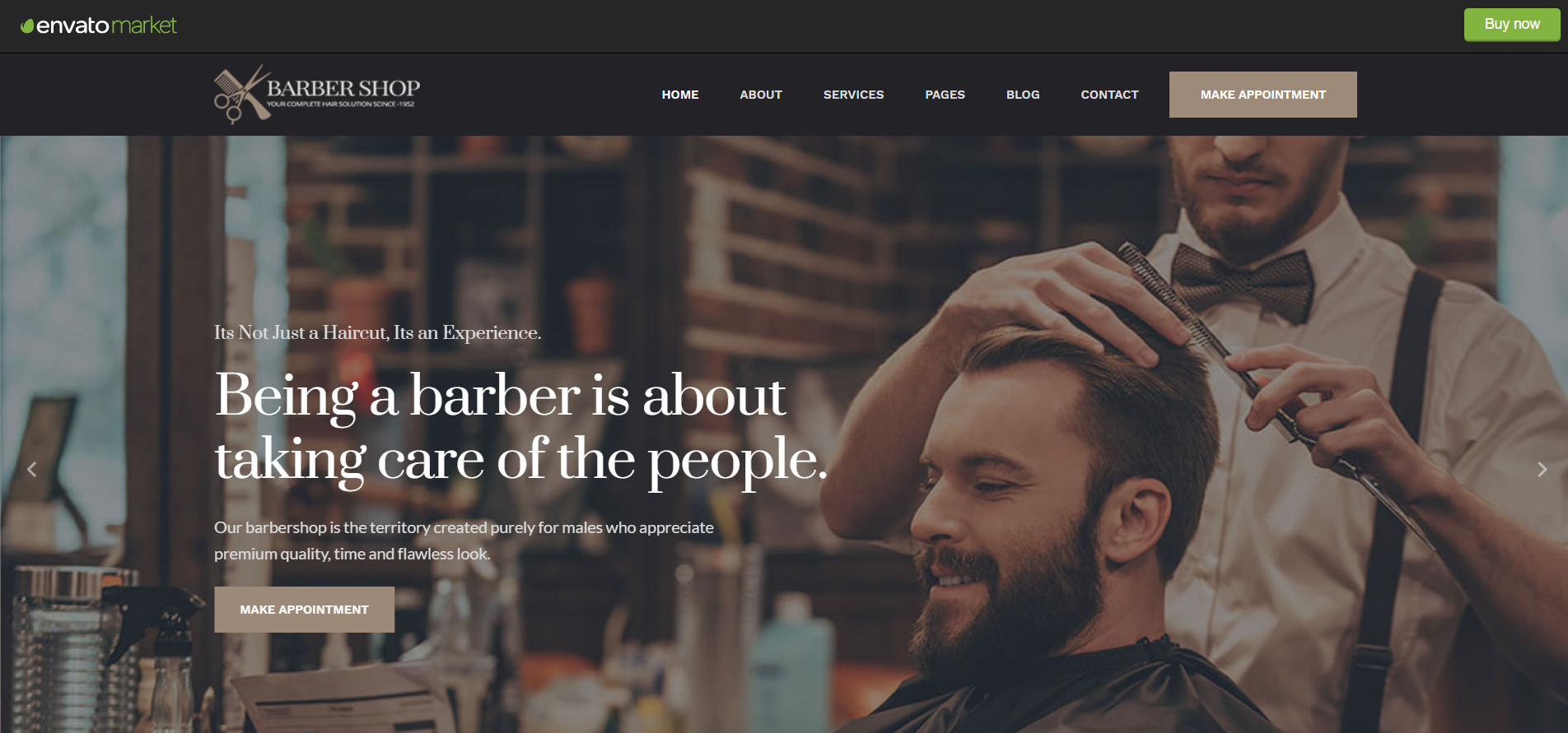 Top 10 The Best Barbershop Website Template Examples Top 10 The Best Barbershop Website Template Examples