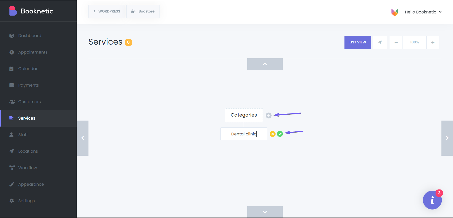 Booknetic services documentation