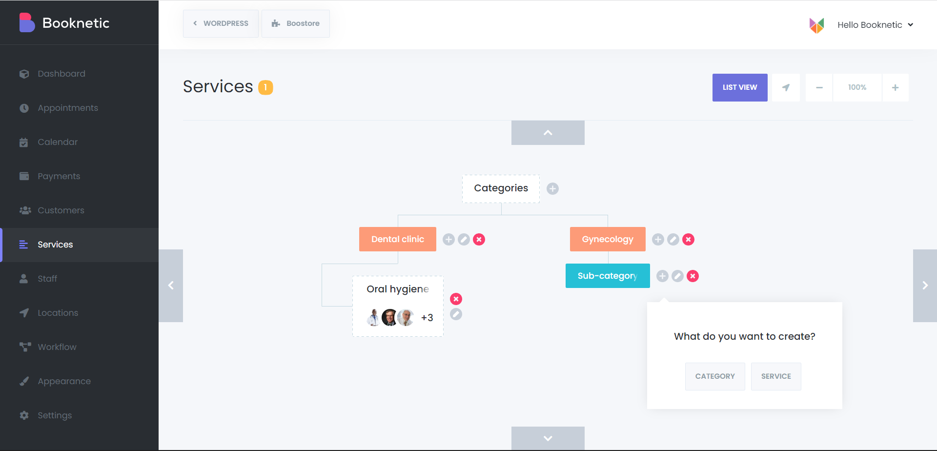 Booknetic services documentation