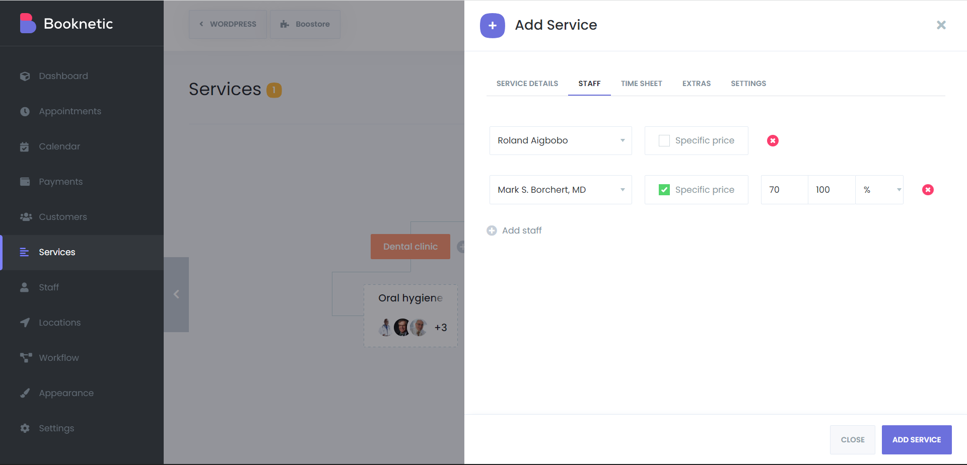 Booknetic services documentation