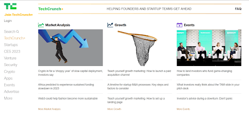 techcrunch blog