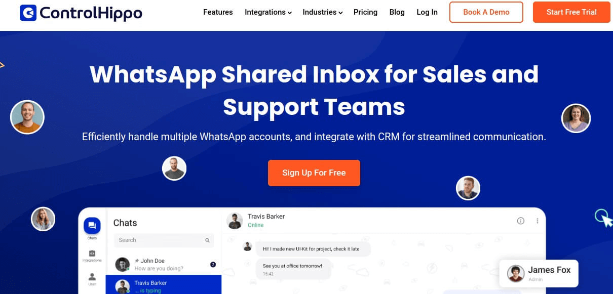 Image from the ControlHippo landing page