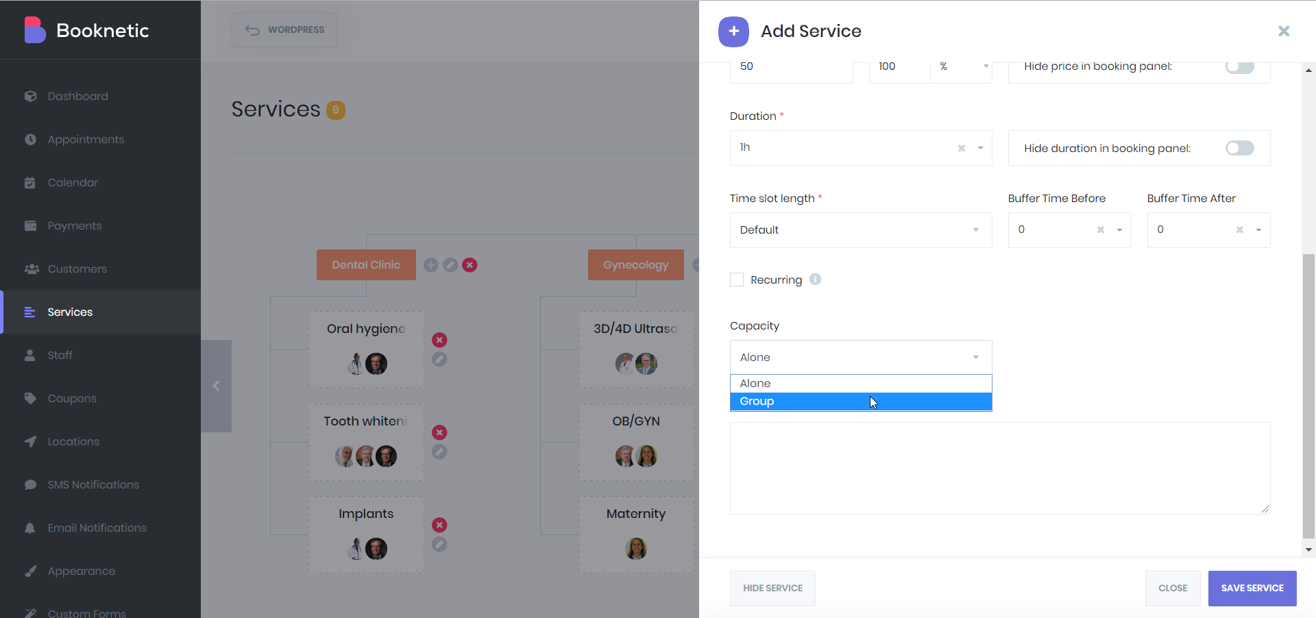 wordpress appointment booking plugin for nutritionists group appointment