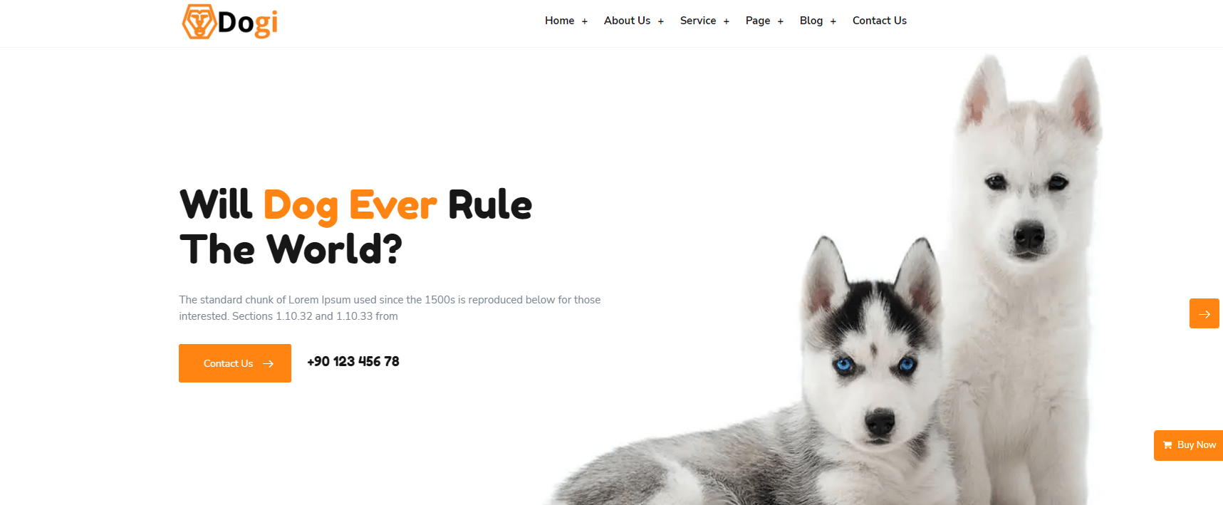 dogi veterinary wordpress themes