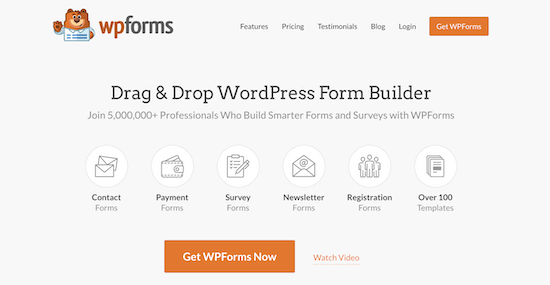 wpforms wordpress lead generation plugins