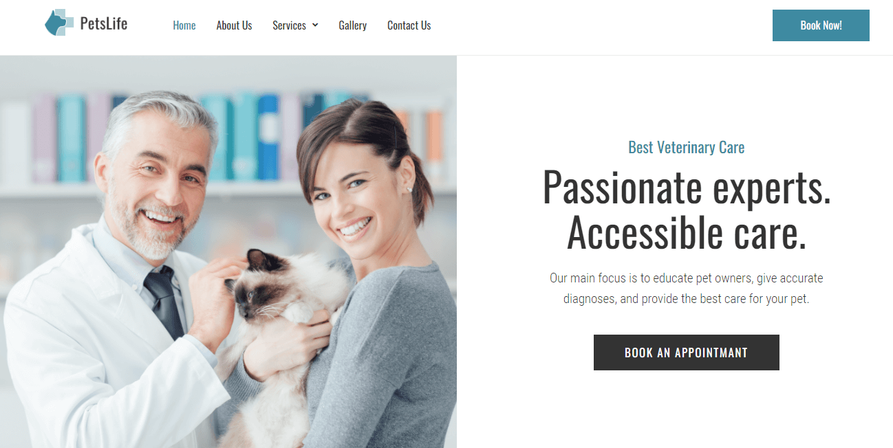 petslife pet wordpress theme