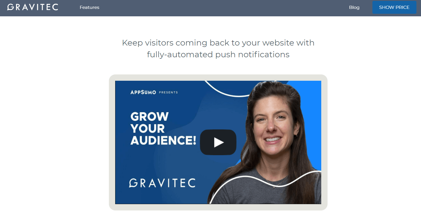 gravitec wordpress notificaiton plugin