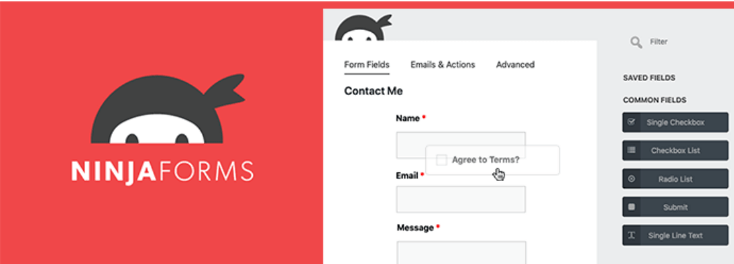 ninja forsm wordpress lead generation plugin