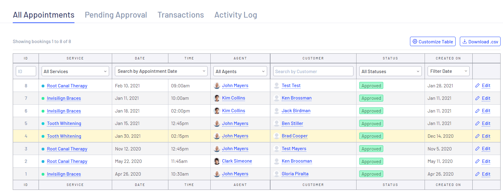 latepoint appointments