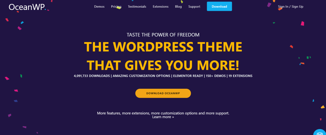 best law firm website themplates oceanwp