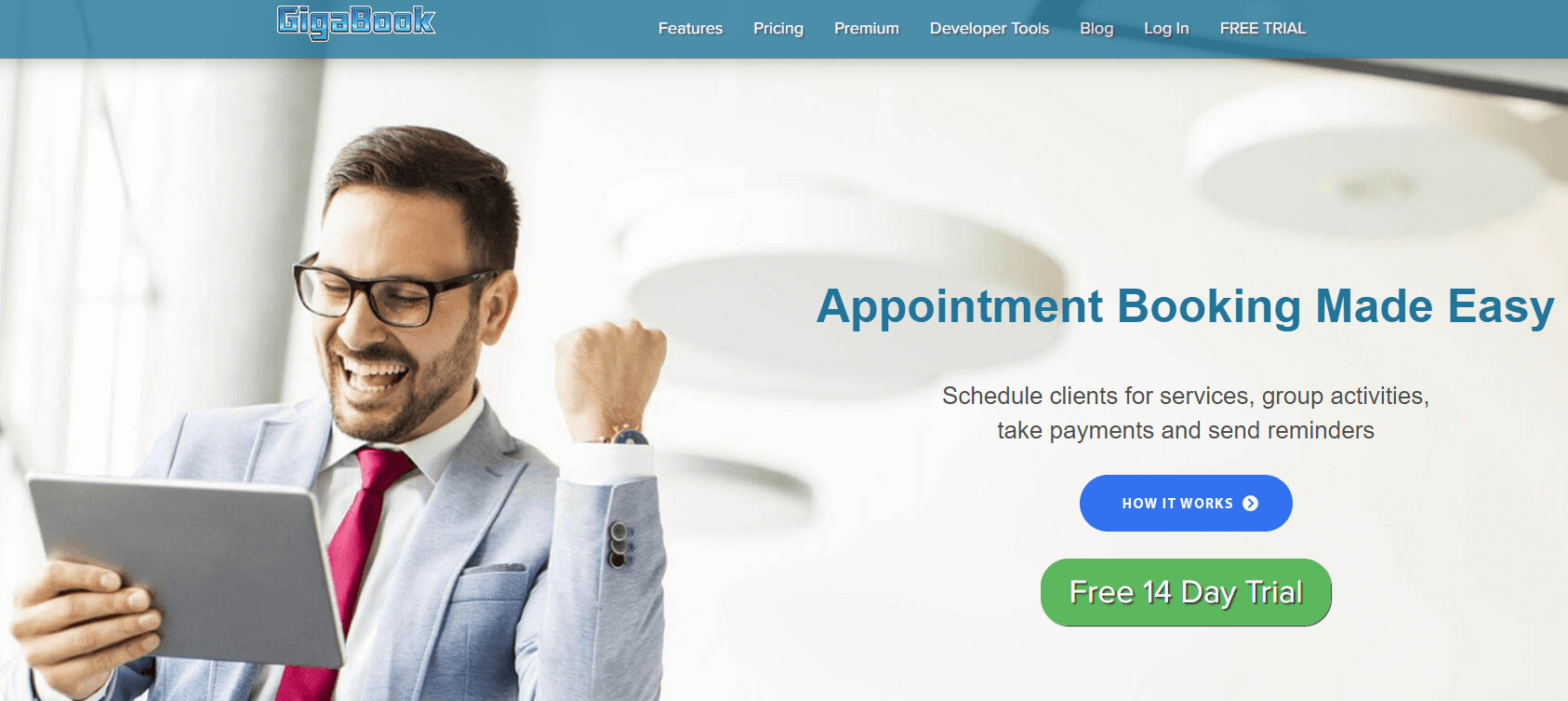 gigabook studio scheduling software