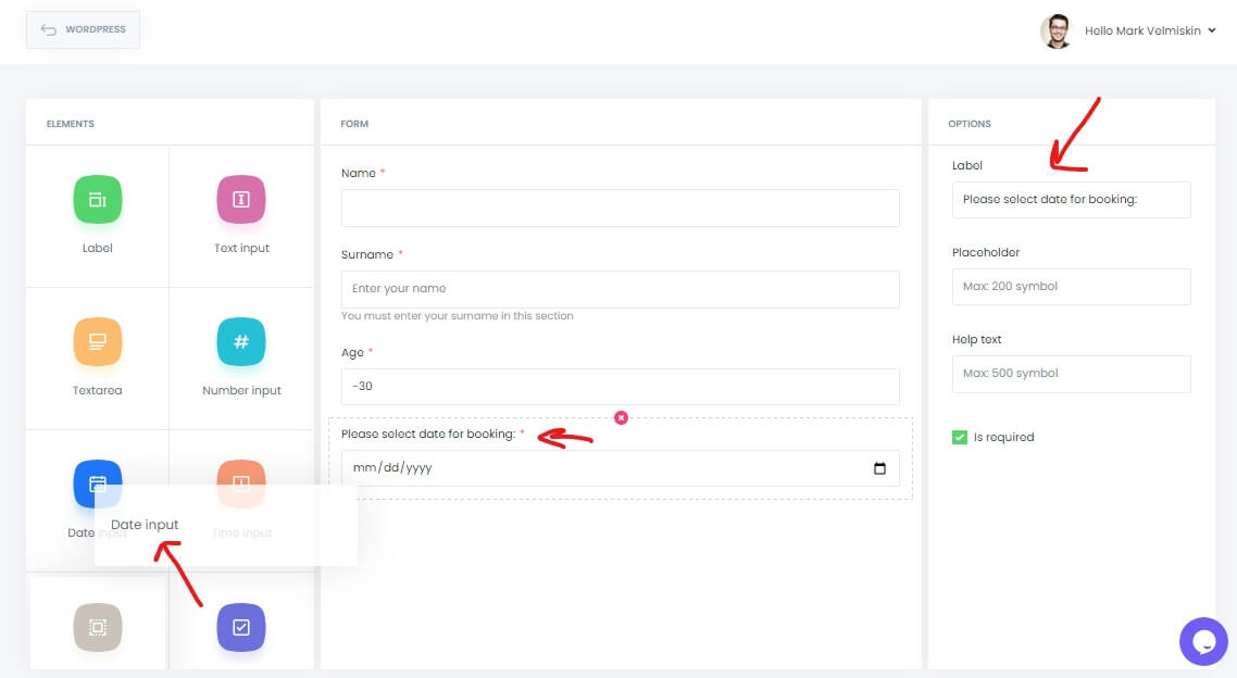 Create an Appointment Booking Form 