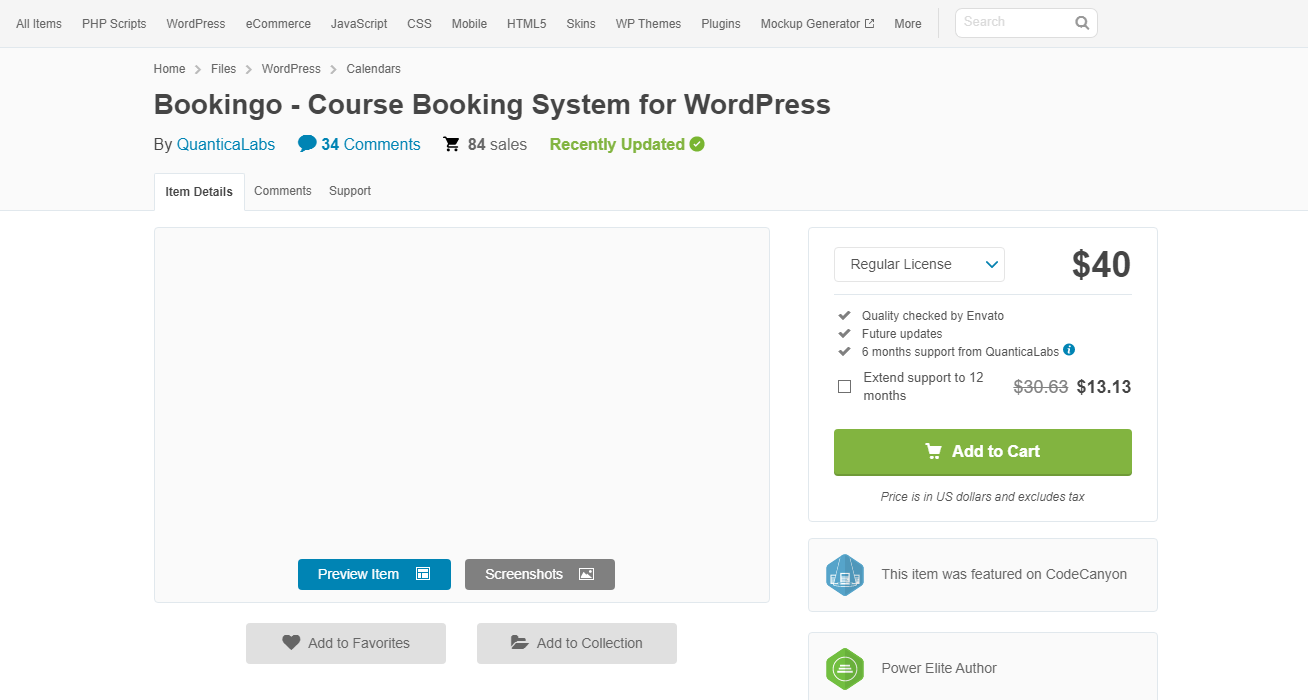 best course booking system