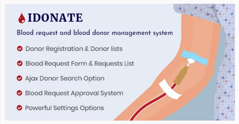 iDonate WordPress Patientenmanagement-Plugin