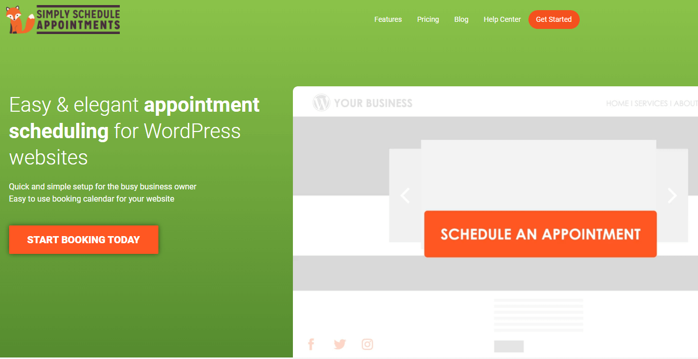 simply schedule appointments