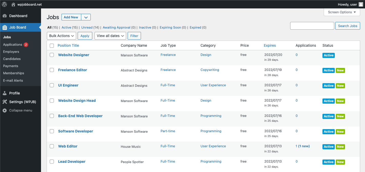 WPJobBoard