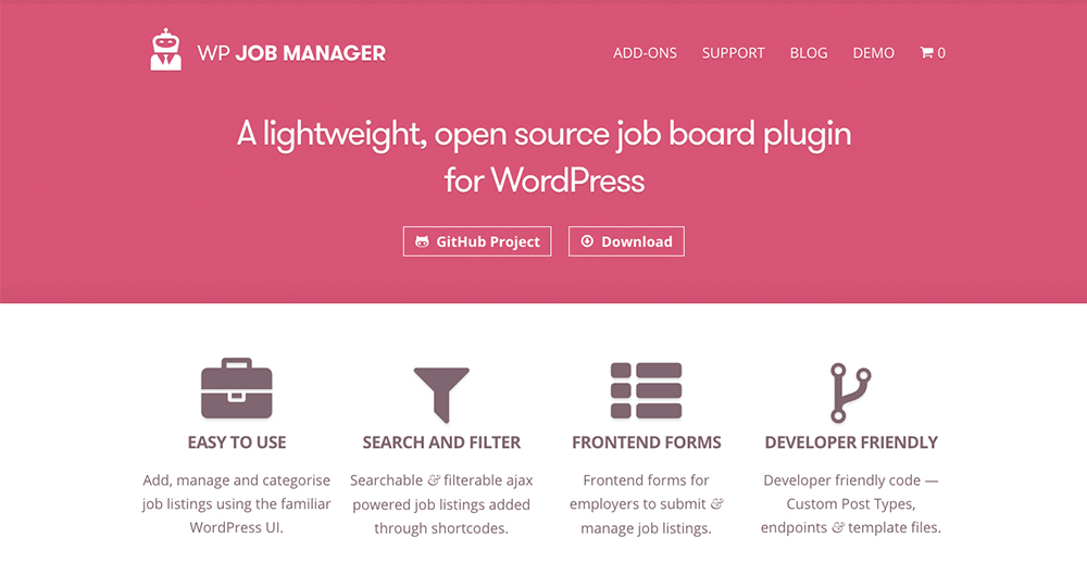 WP Job Manager