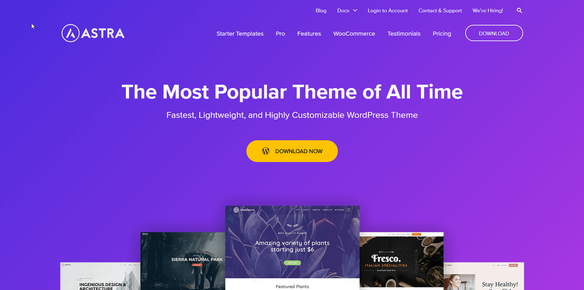 entrepreneur blog wordpress theme