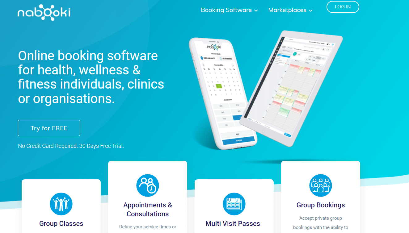 nabooki wellness booking software