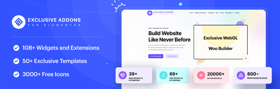 Exclusive Addons WooBuilder for Elementor