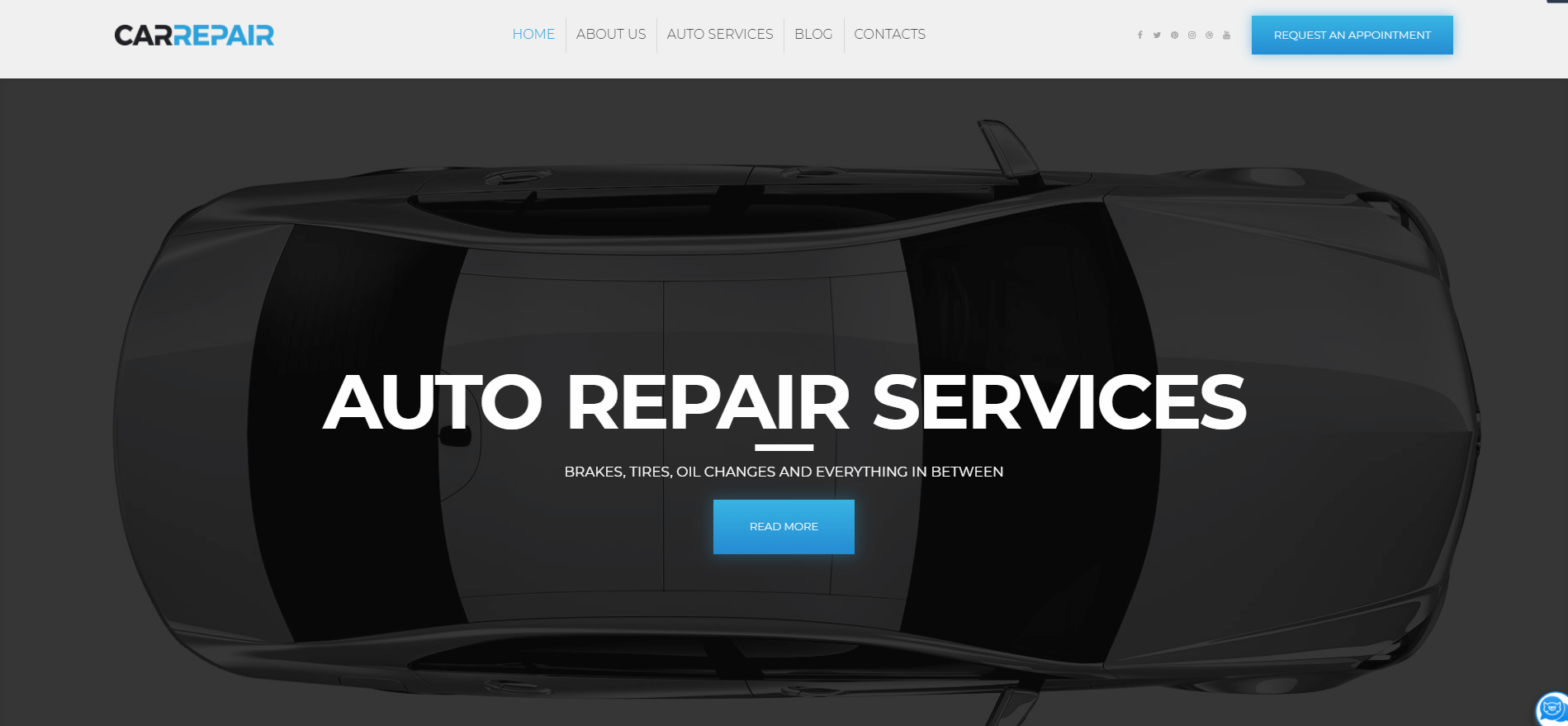 CarRepair car reapir wordpress themes