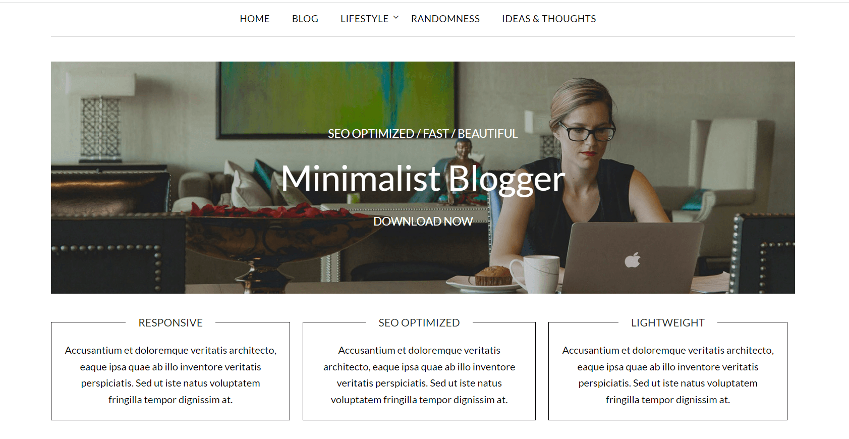 minimalist blogger best wordpress theme for tech blog