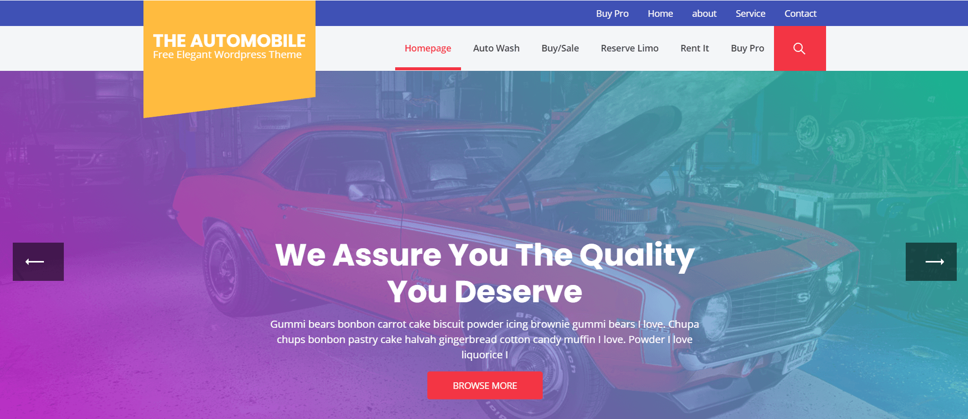 the automobile beste WordPress-Themen für Autohändler