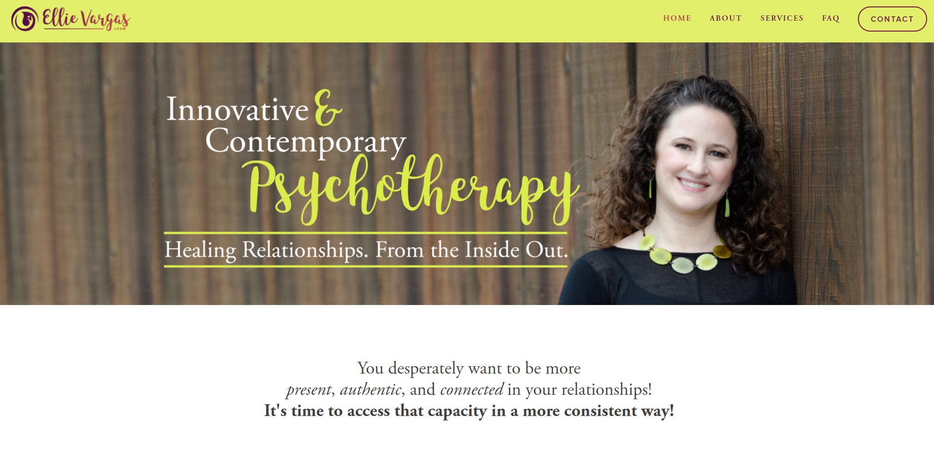 Ellie Vargas therapy