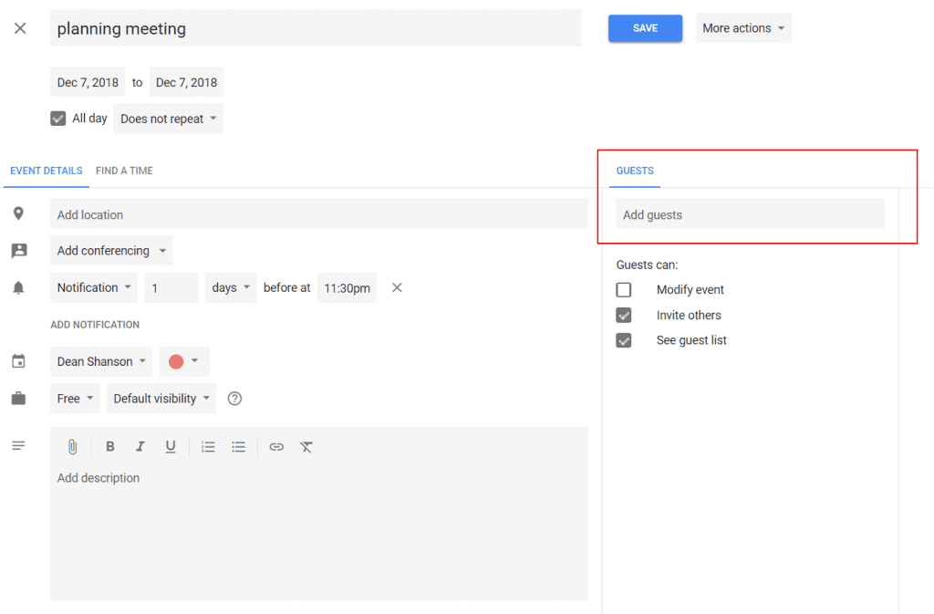 How to add invitations only from known users in Google Calendar