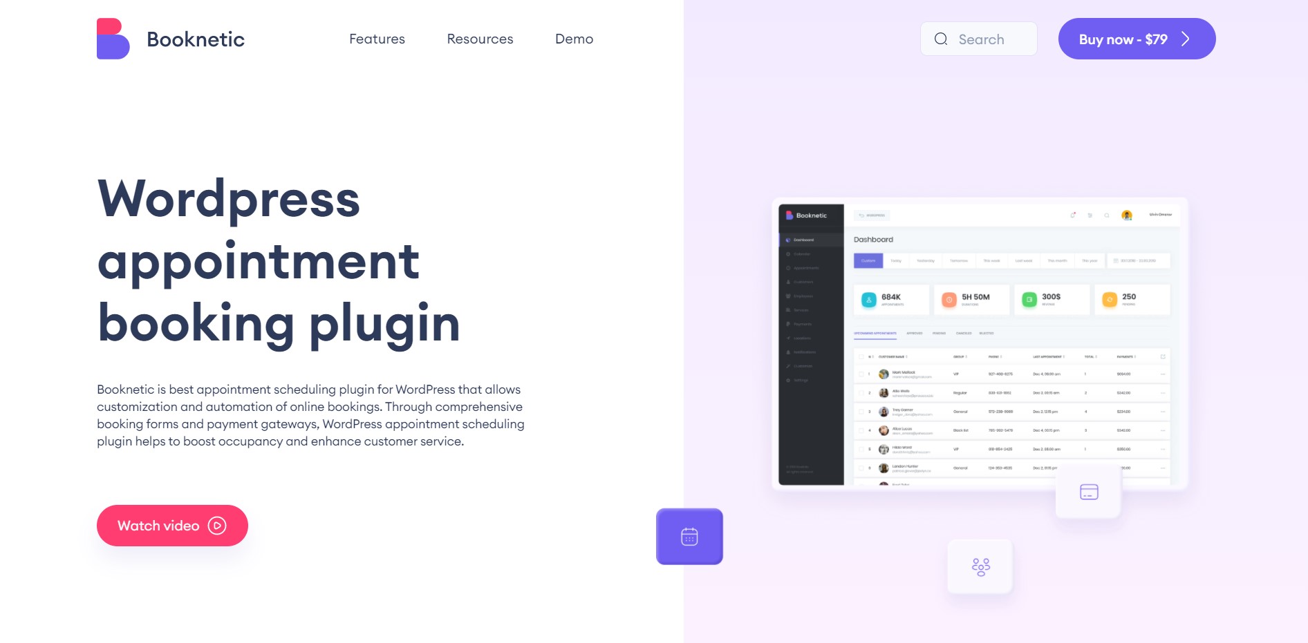 booknetic Cleaning service booking plugin wordpress 
