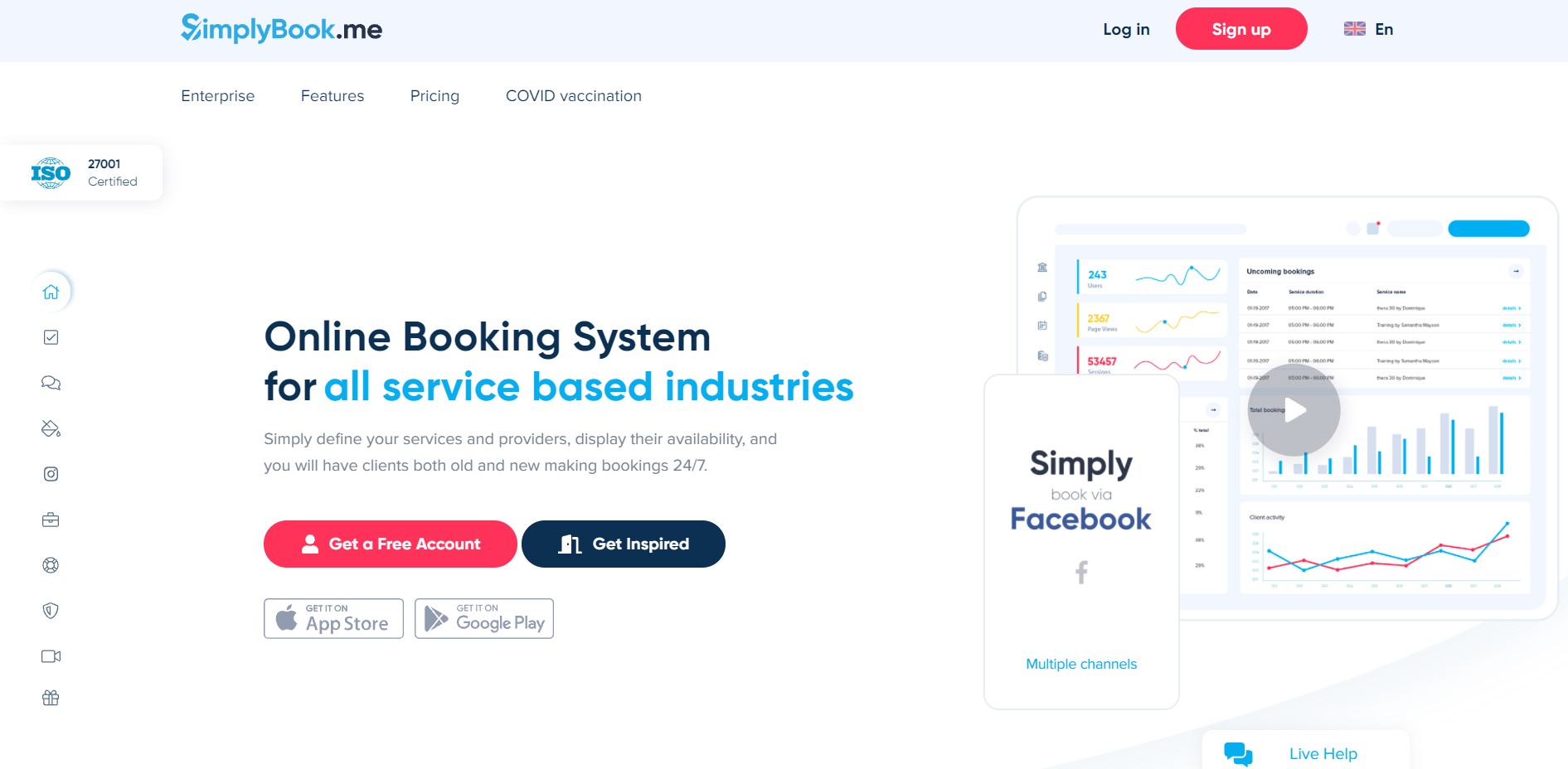 SimplyBook.me booking plugin