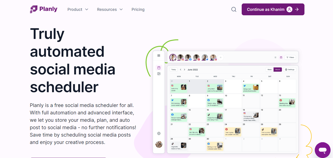 planly social media scheduler