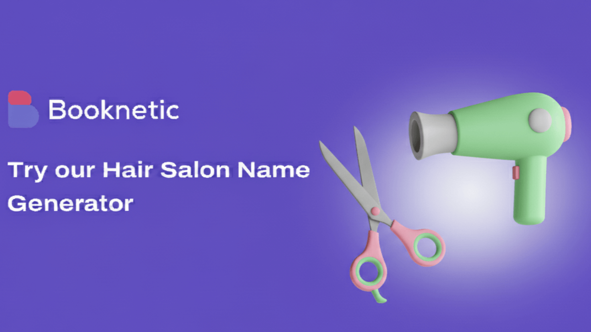 Hair Salon Name Generator from Booknetic