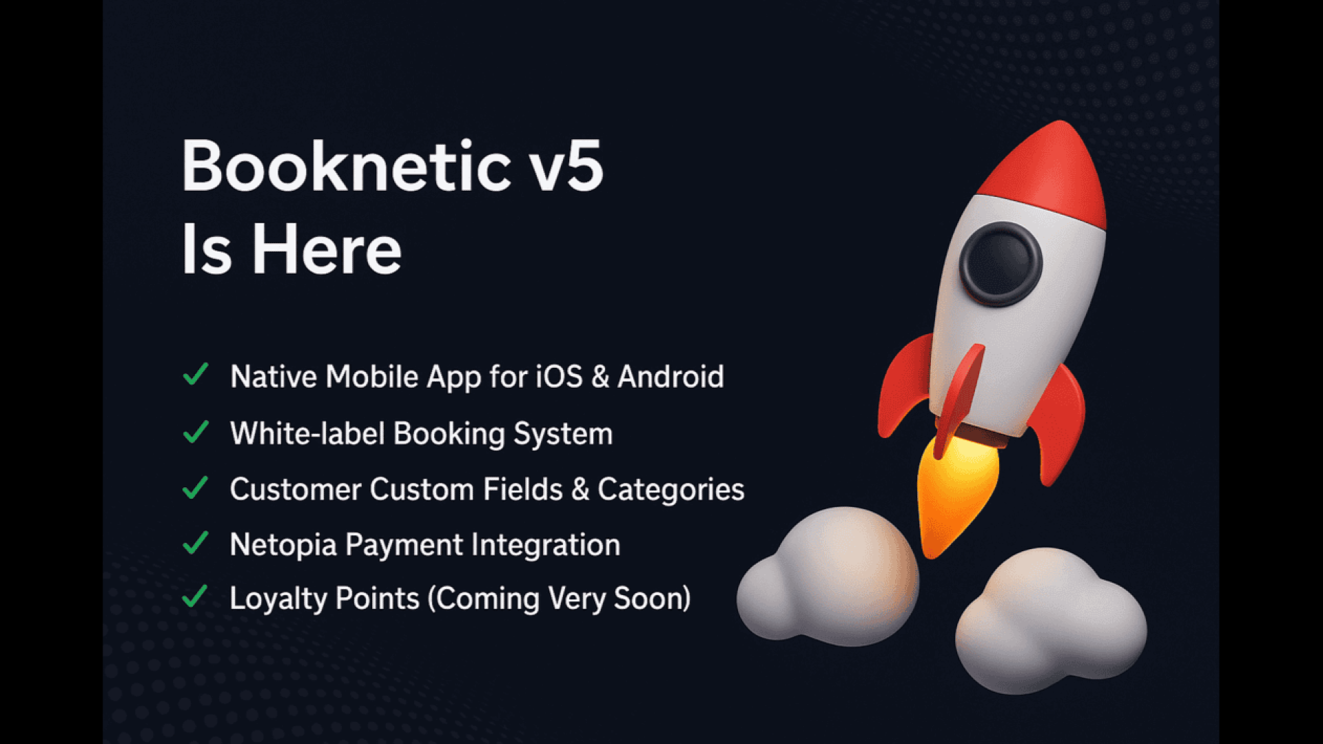 Presentamos Booknetic v5: la nueva generación de reservas de citas