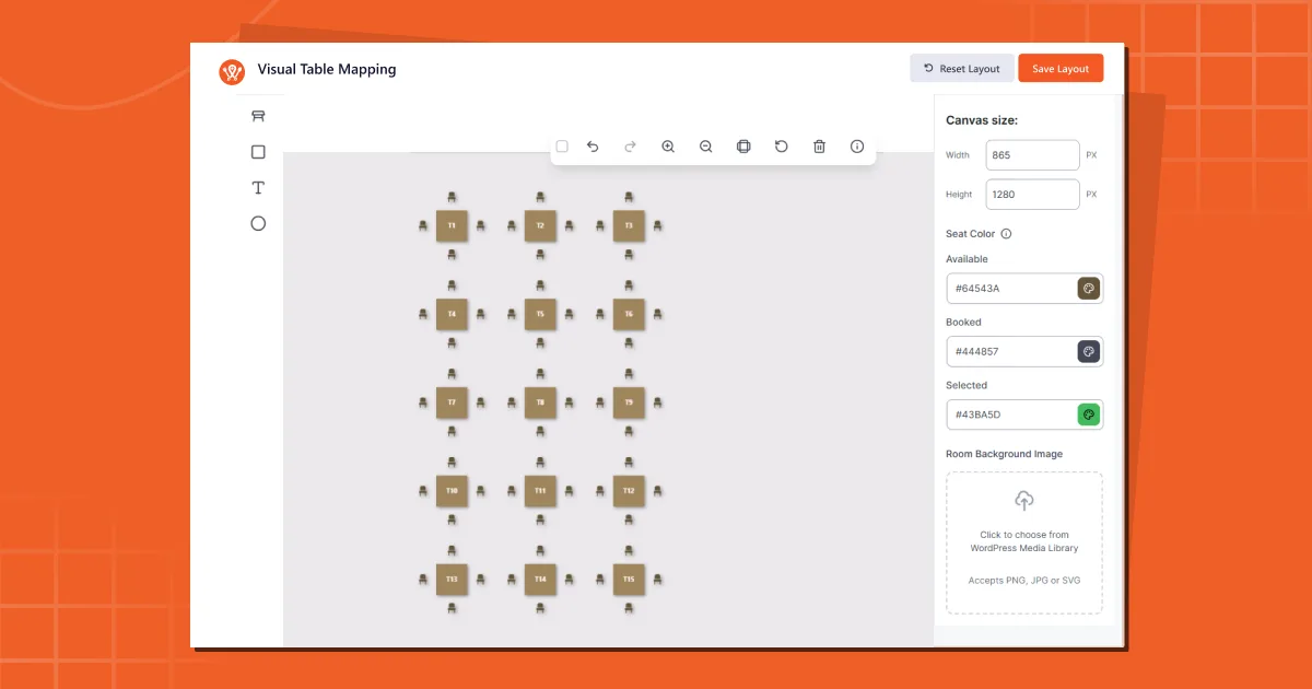 WPCafe restaurant dashboard and reservation features screenshot