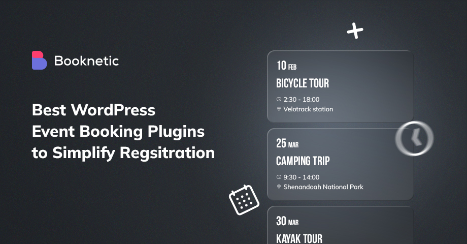 13 Ultimate WordPress event booking plugins to simplify registration